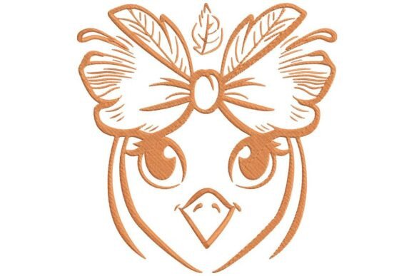 Boho Bird with Feather Bow Embroidery Design Review