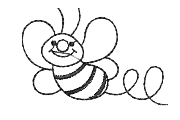 Cute Bee Embroidery Design Review for Real Projects