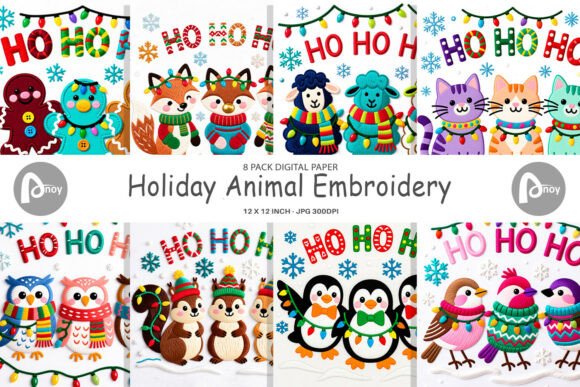Faux Embroidery Holiday Animal: A Seller's Review