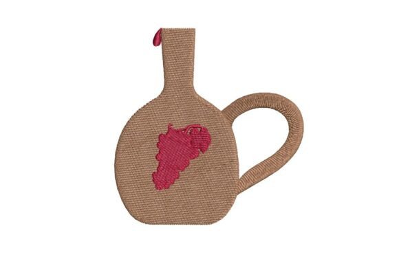Grape Harvest Wine Jug Embroidery Design Review