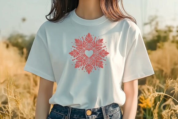 Ornate Heart Snowflake Mandala Embroidery Design Review