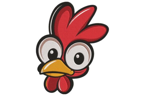 Quirky Rooster Head Embroidery Design Review